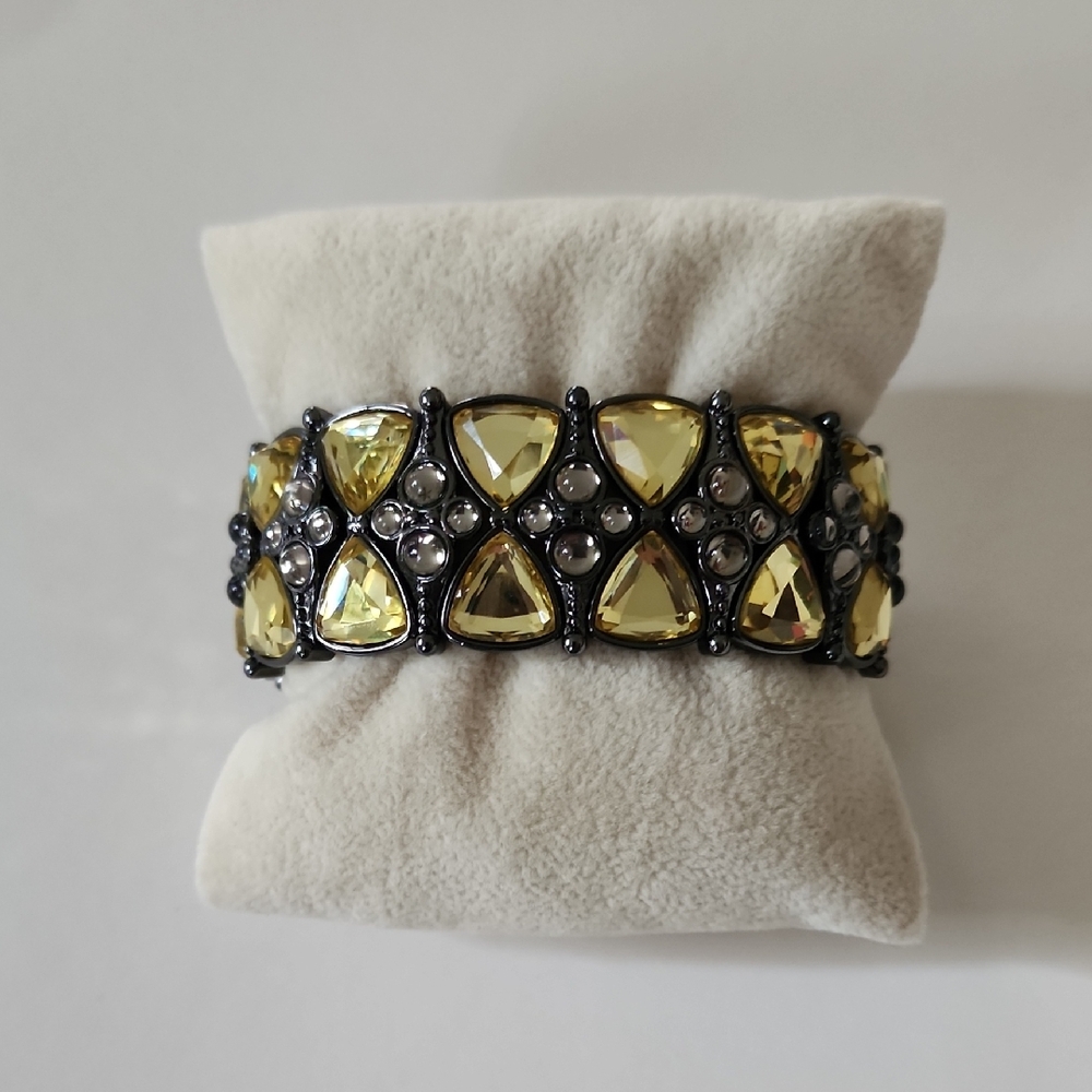 Octavia Elegant Citrus and Pewter Women's Bracelet
